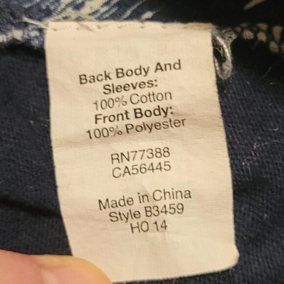 J. Crew Navy & White Mixed MediaTop - Picture 8 of 10